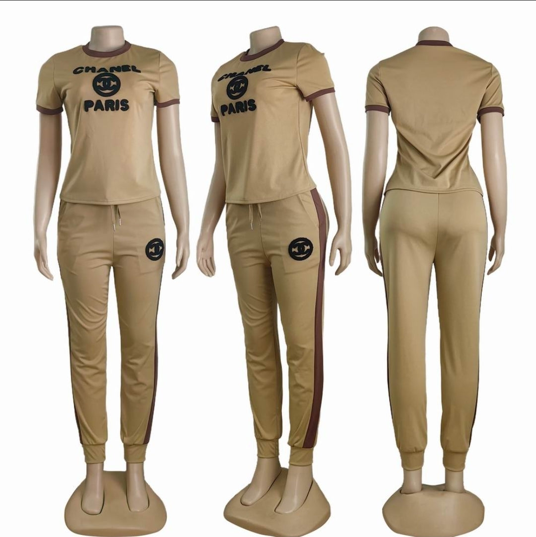 C #Logo Joggers Set