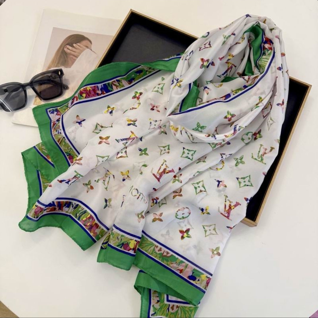LV #Silk Scarf