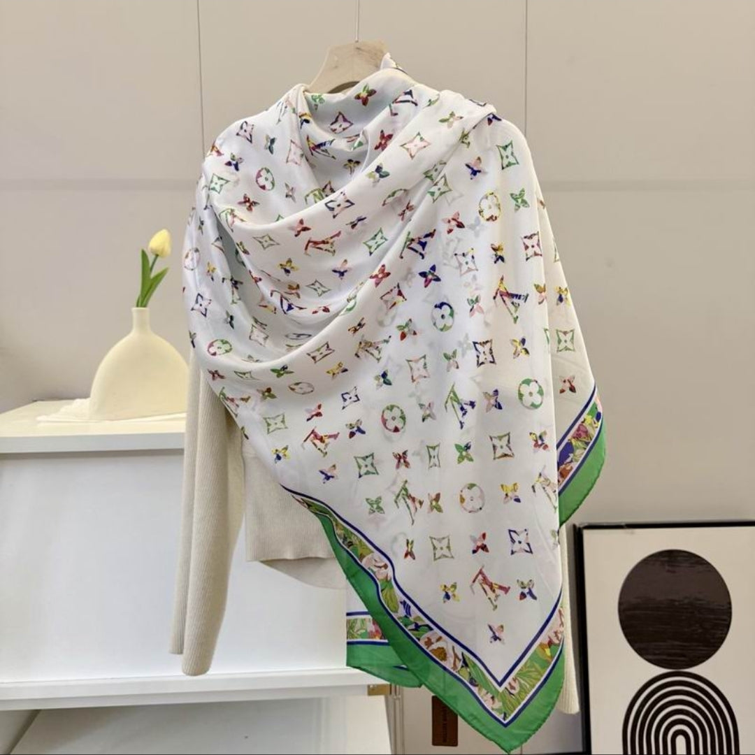LV #Silk Scarf