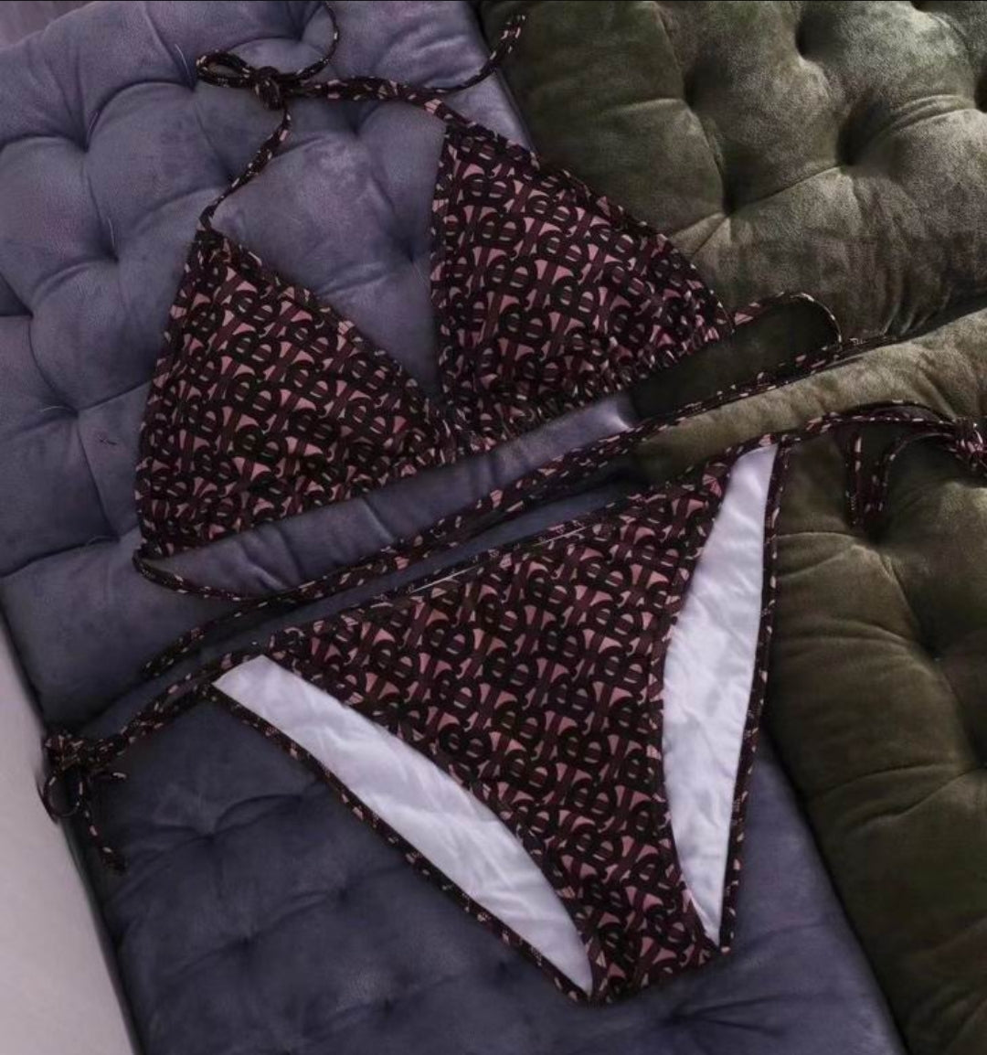 Bur #TB Monogram Two Piece