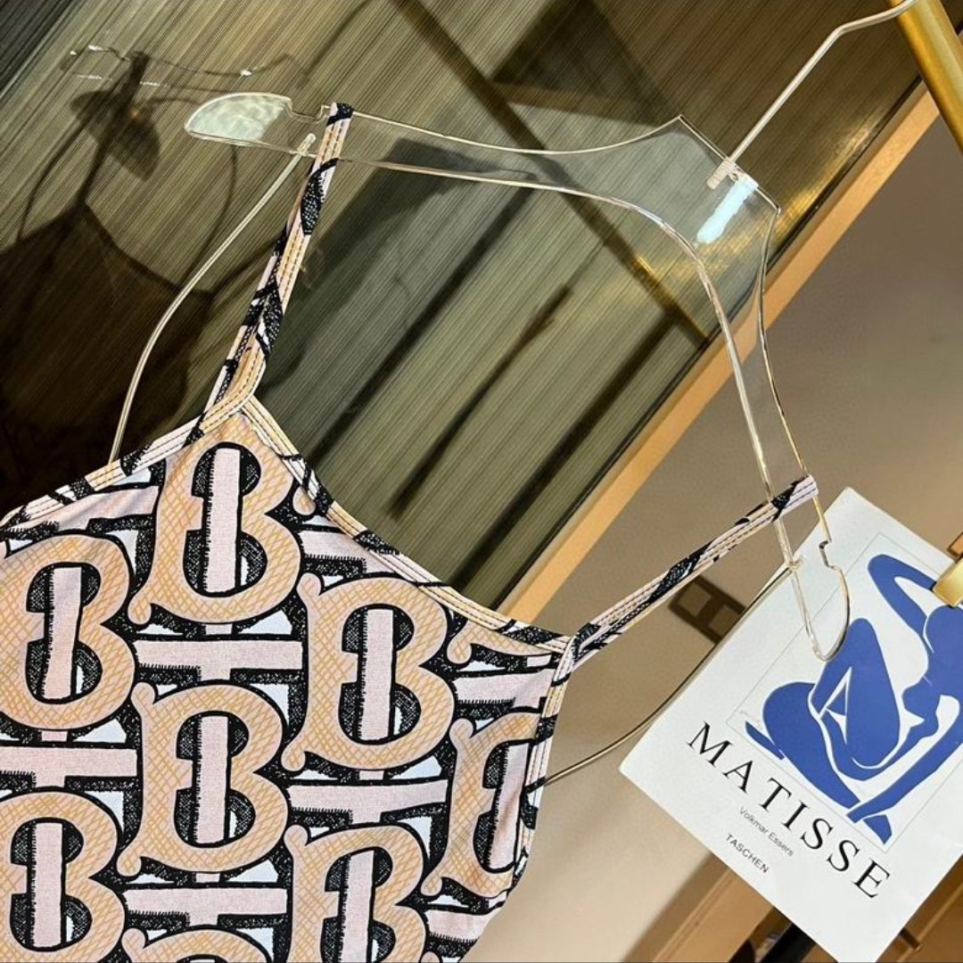 Bur #TB Monogram One Piece