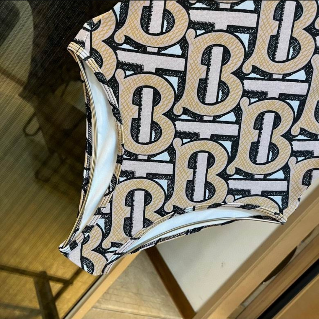Bur #TB Monogram One Piece