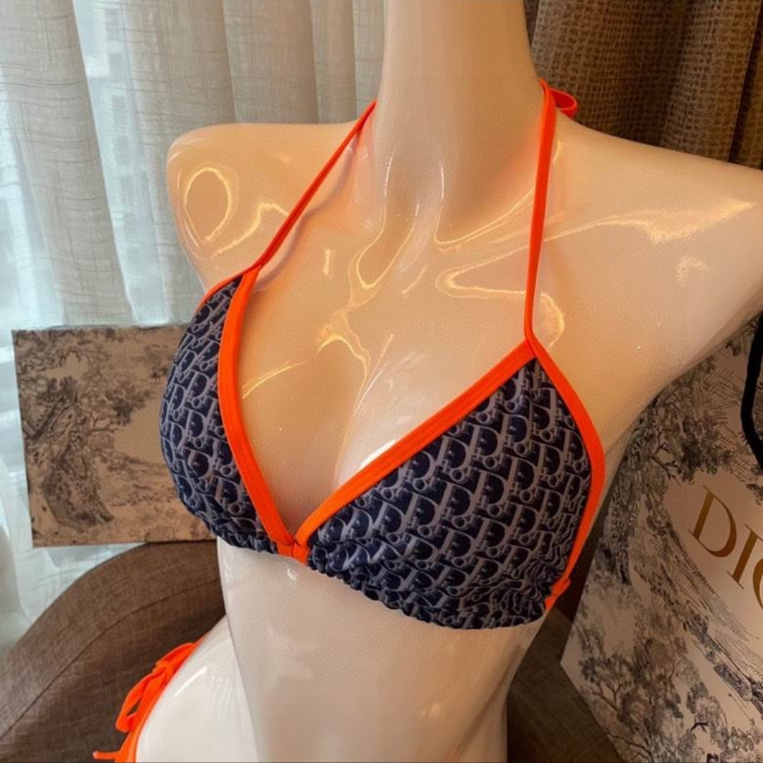 CD #Oblique Two Piece Bikini