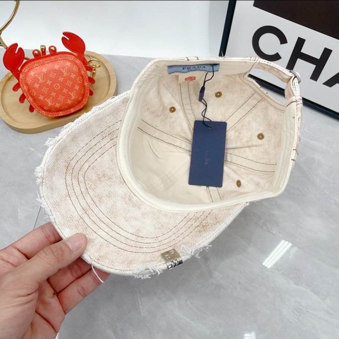 Prd #Distressed Denim Cap