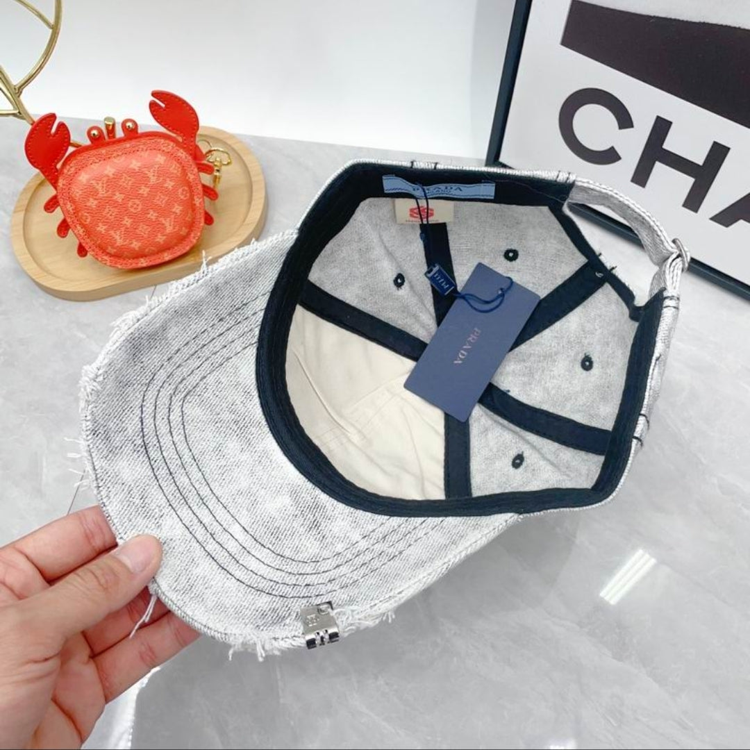 Prd #Distressed Denim Cap