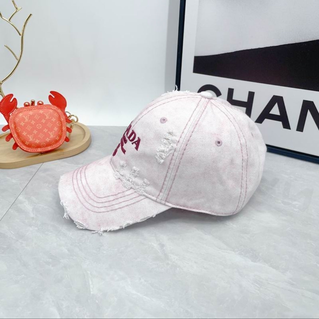 Prd #Distressed Denim Cap