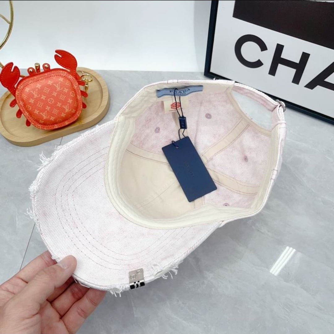 Prd #Distressed Denim Cap