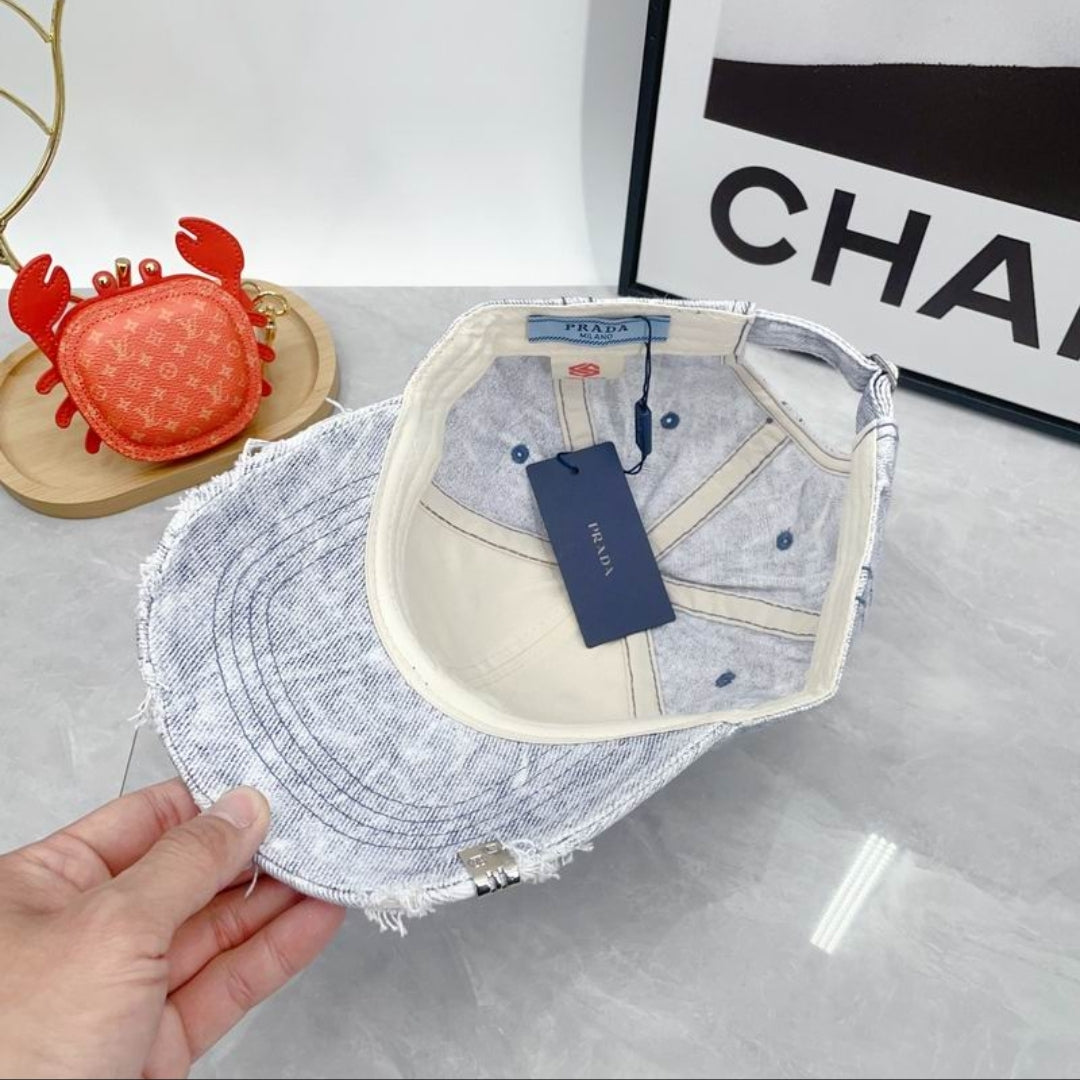 Prd #Distressed Denim Cap