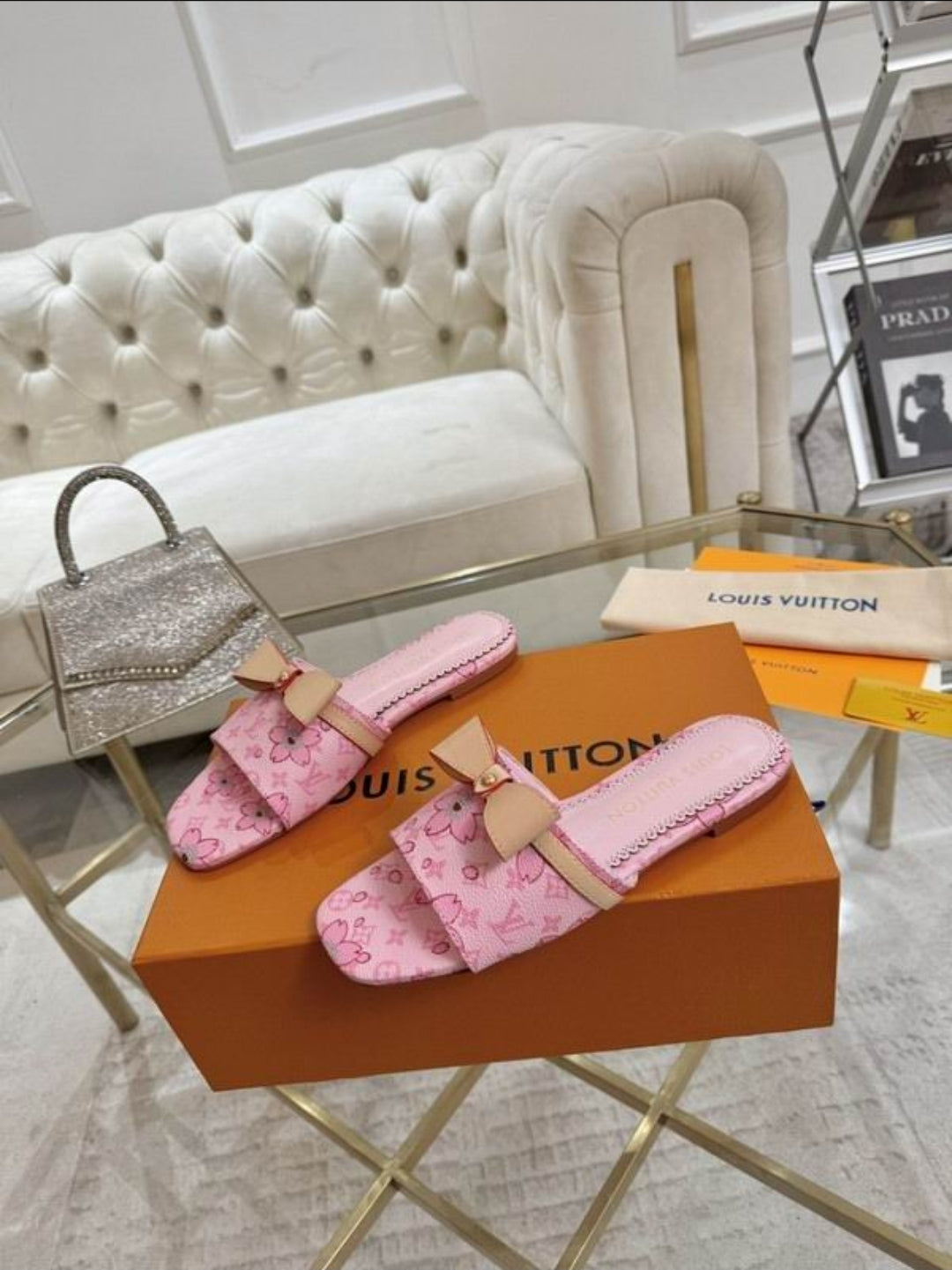 LV×TM #Sunset Flat Mules