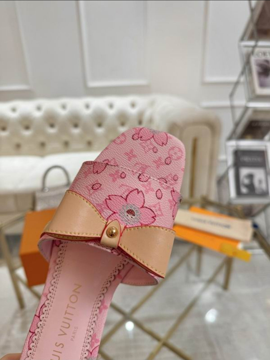LV×TM #Sunset Flat Mules