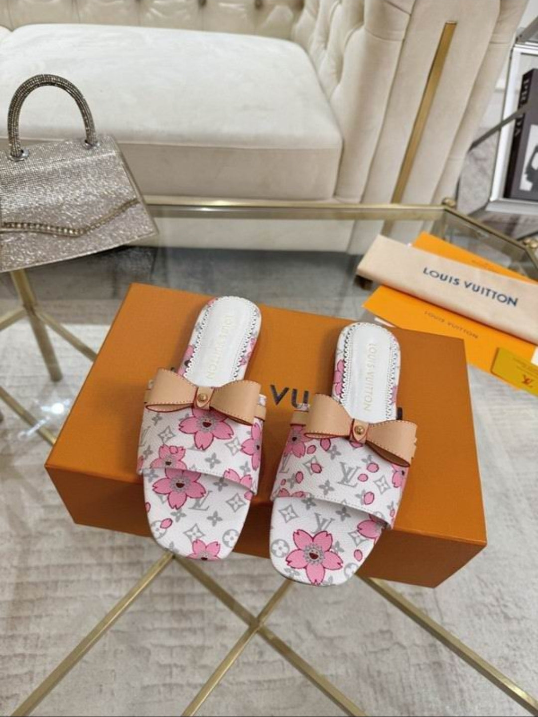 LV×TM #Sunset Flat Mules