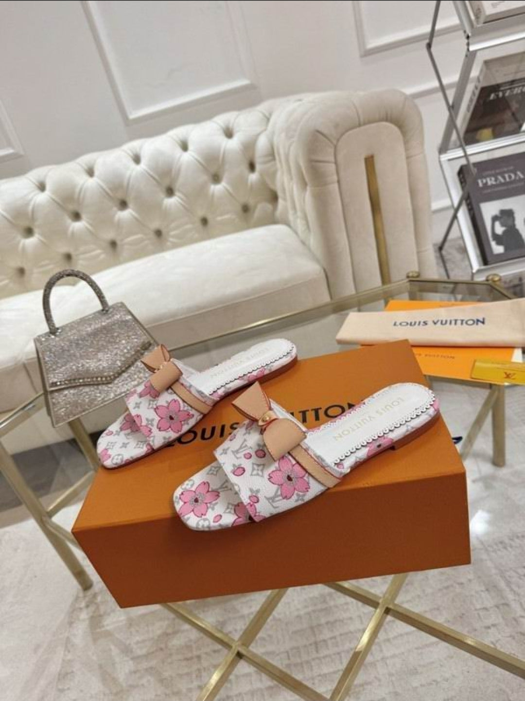 LV×TM #Sunset Flat Mules