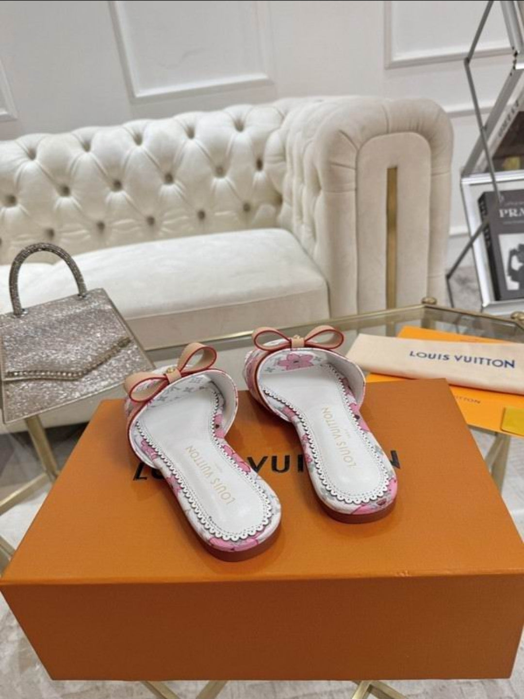 LV×TM #Sunset Flat Mules