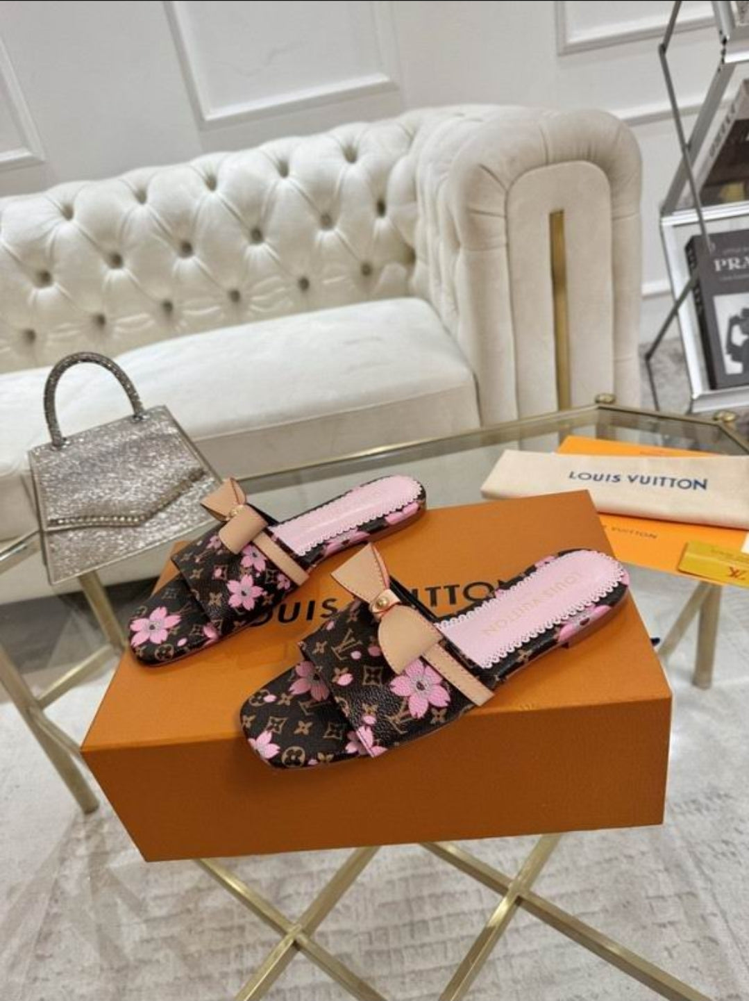LV×TM #Sunset Flat Mules