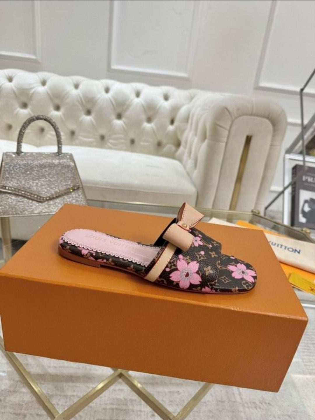 LV×TM #Sunset Flat Mules