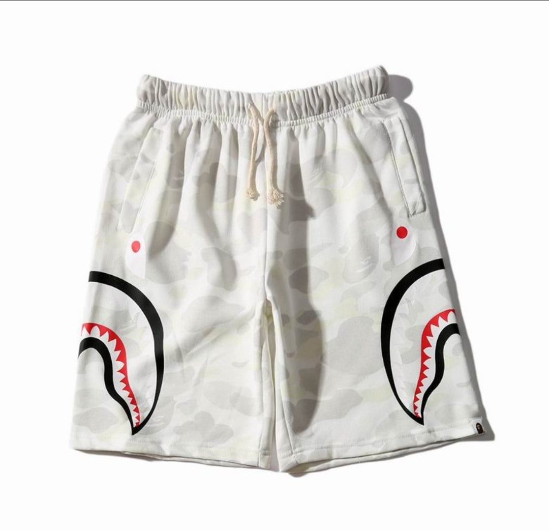 Ape #Camo Side Shark Shorts