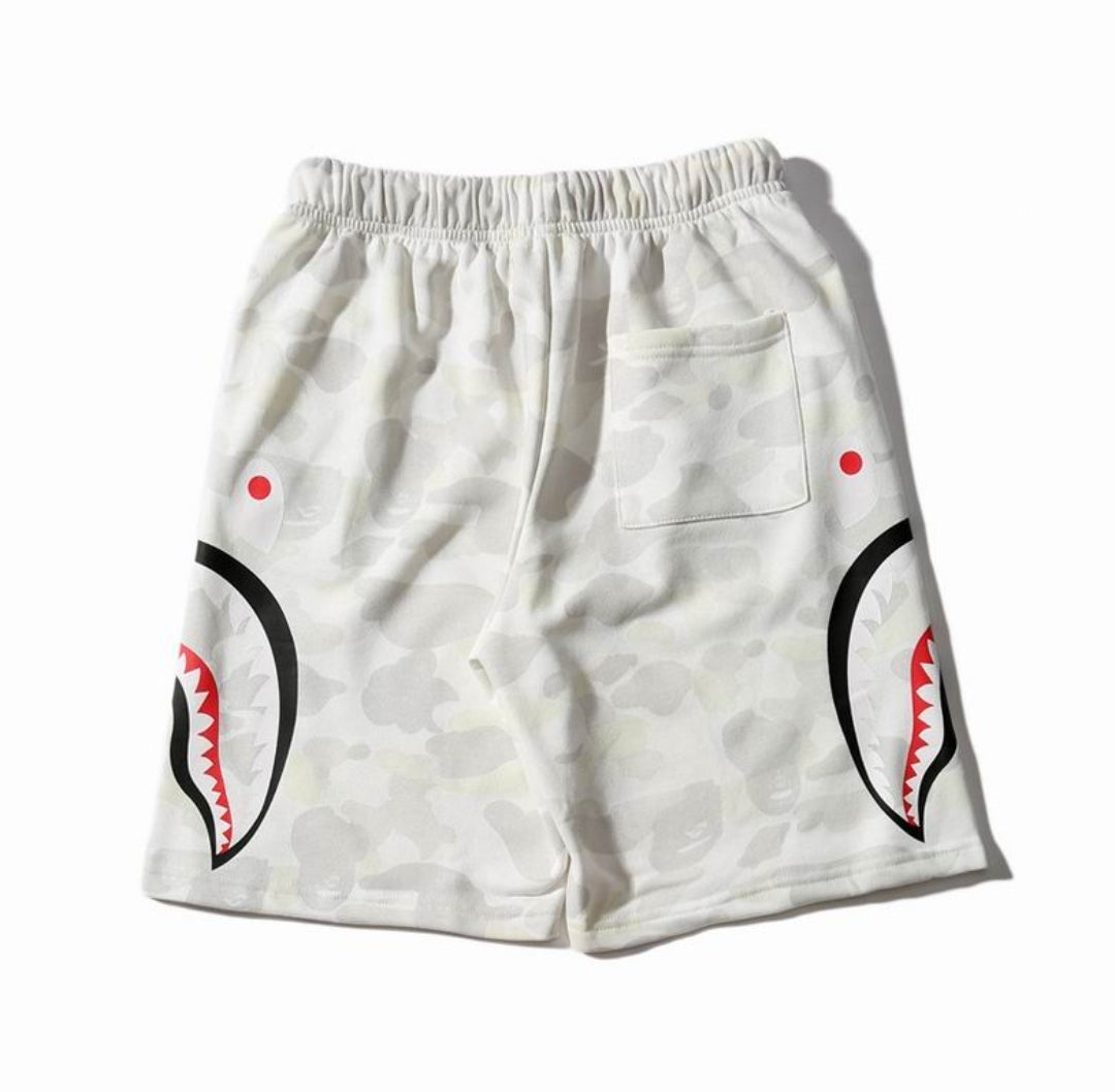 Ape #Camo Side Shark Shorts