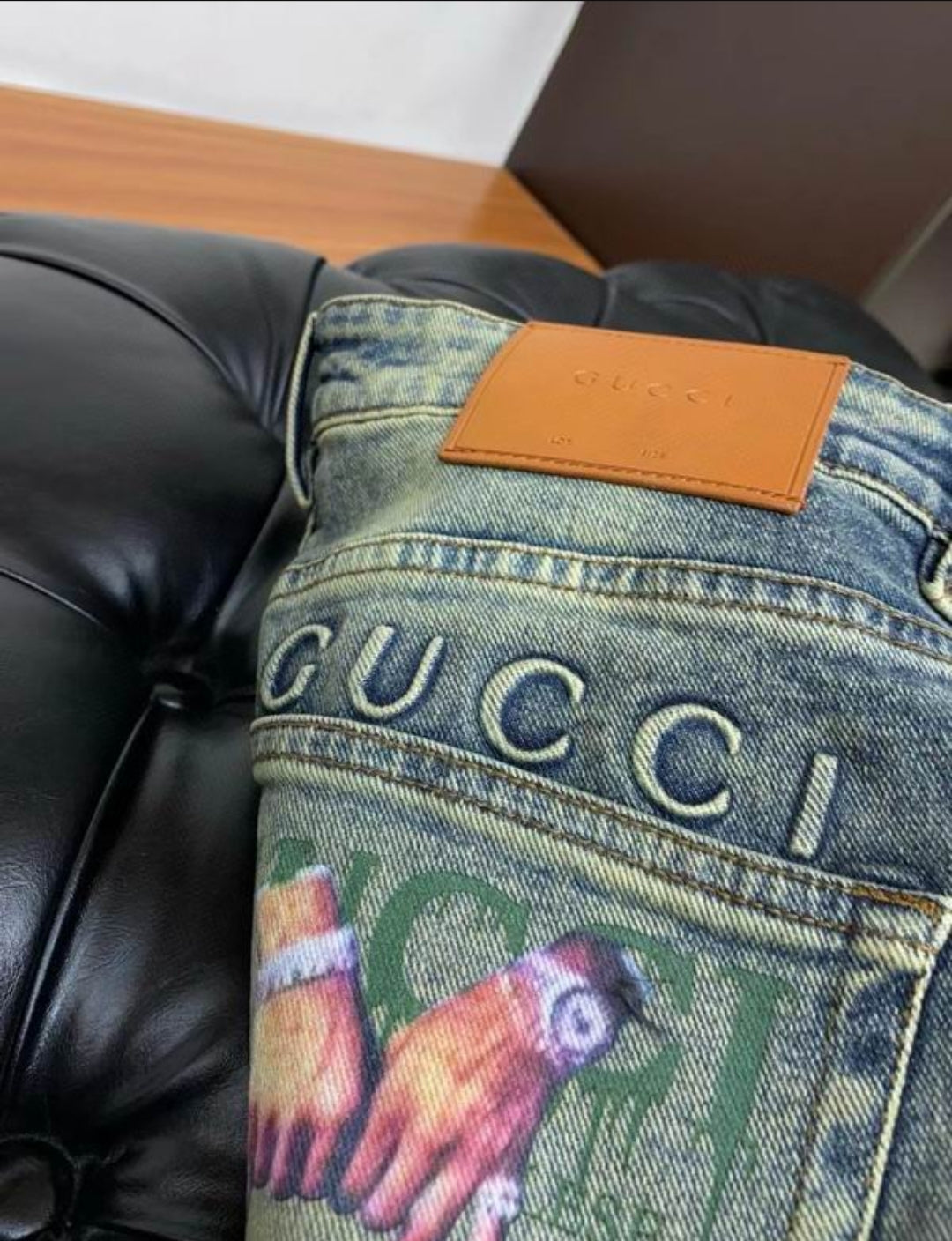 GG #Denim Pants