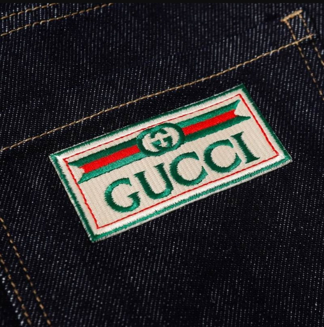 GG #Denim Web Pants