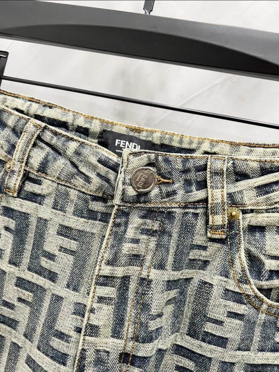 FF #Monogram Denim Women