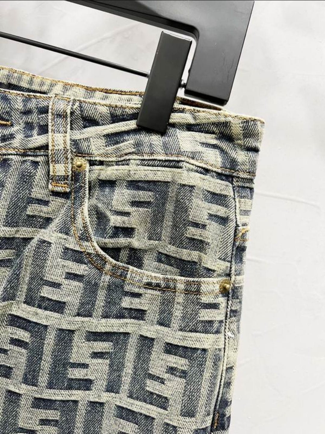 FF #Monogram Denim Women