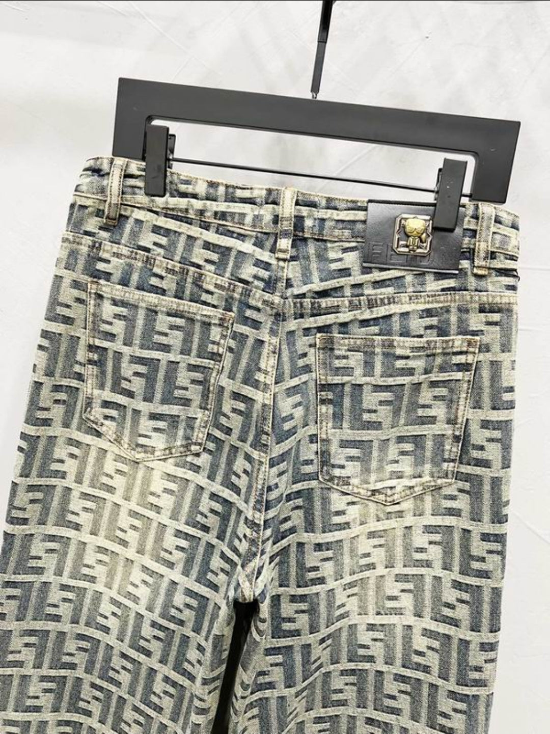 FF #Monogram Denim Women