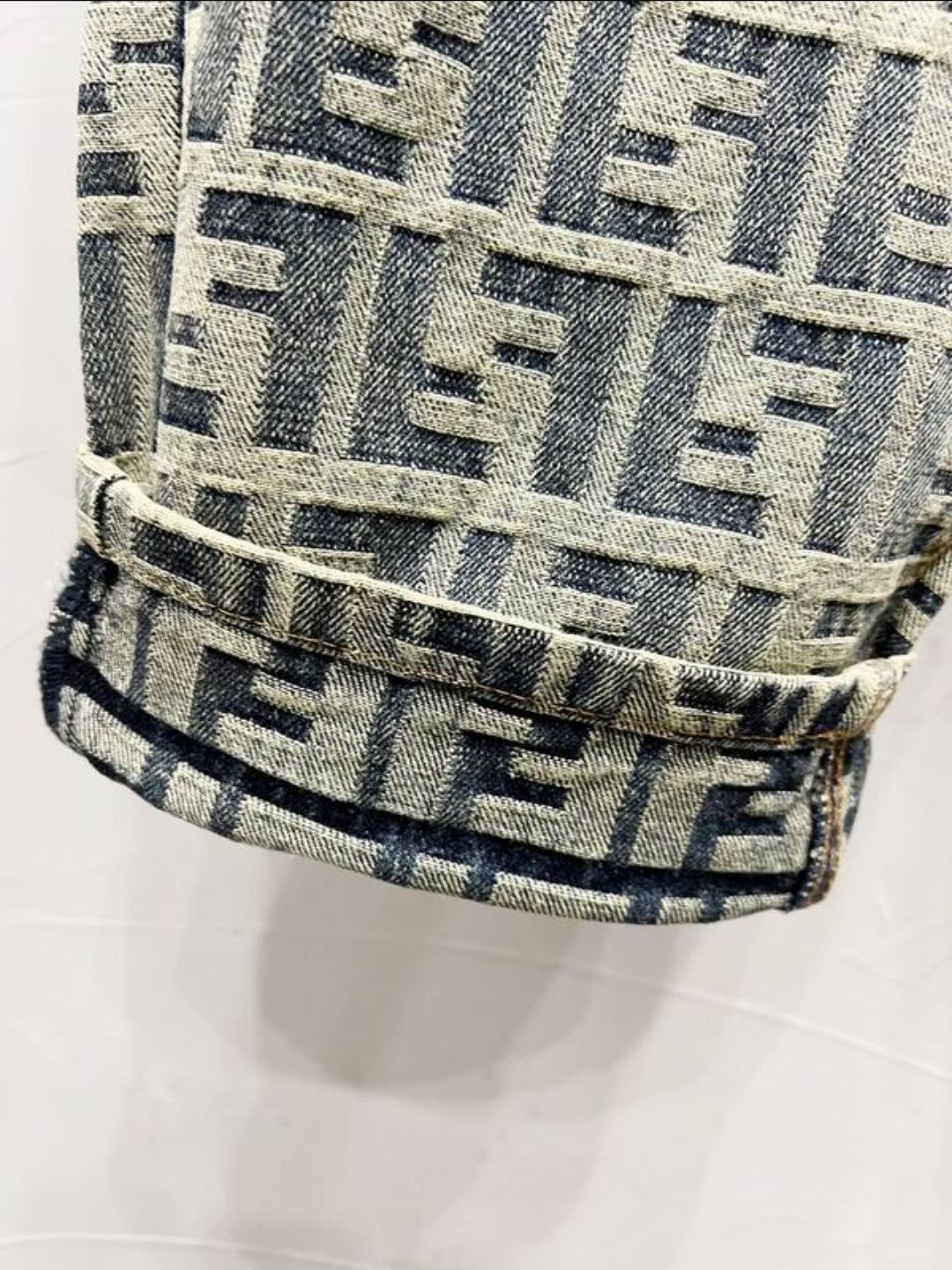 FF #Monogram Denim Women