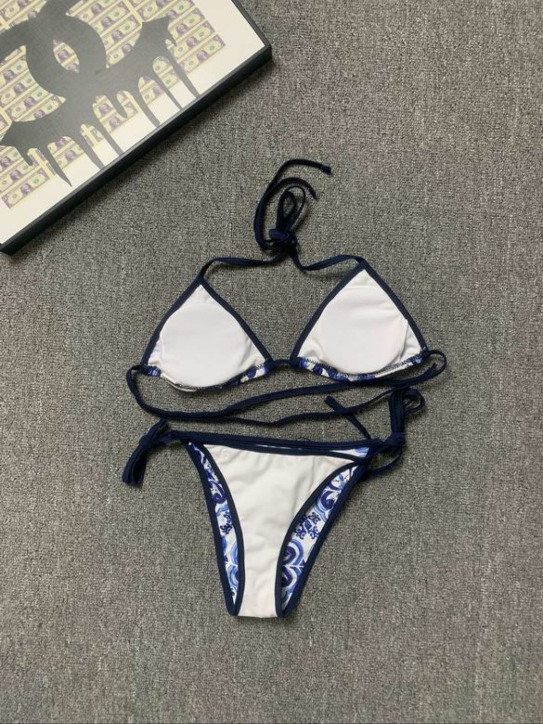 DG #Majolica Triangle Bikini