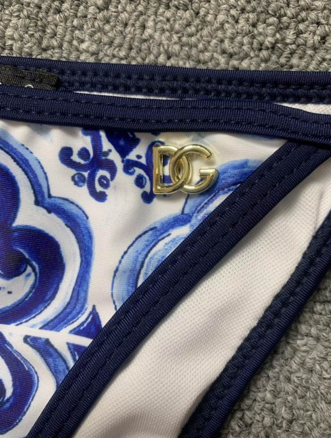 DG #Majolica Triangle Bikini