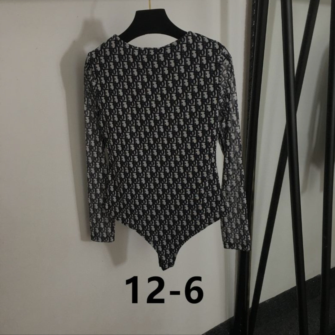 CD #Oblique Bodysuit