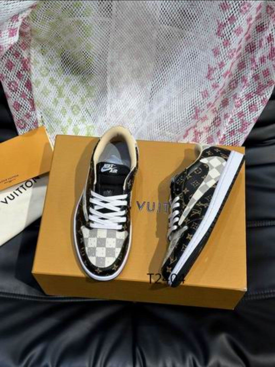 Nke×LV #Air Jordan 1×Virgil Abloh