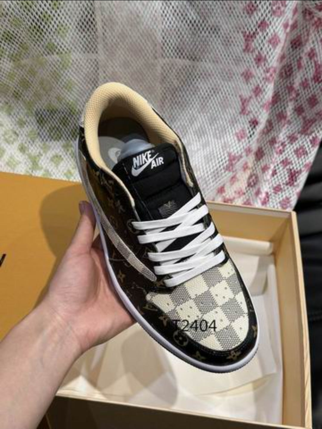 Nke×LV #Air Jordan 1×Virgil Abloh