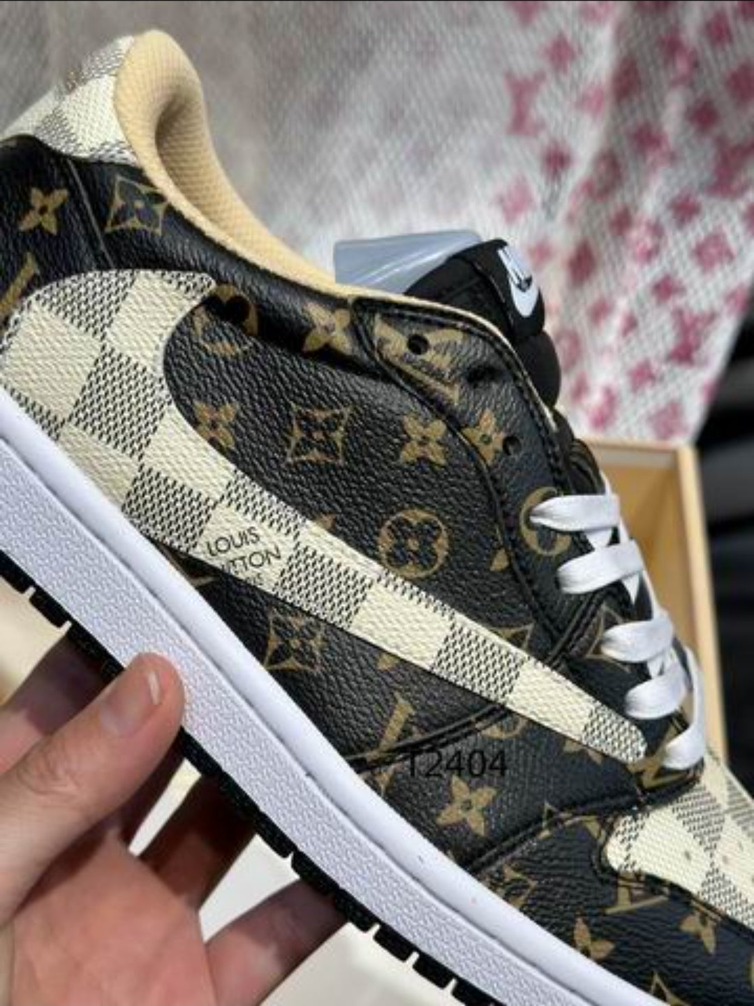 Nke×LV #Air Jordan 1×Virgil Abloh