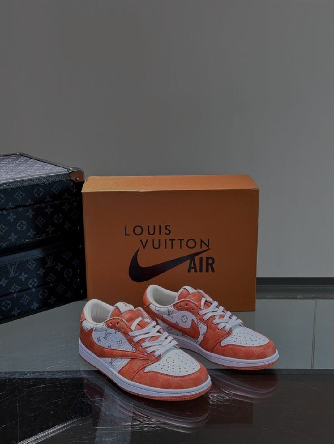 Nke×LV #Air Jordan 1