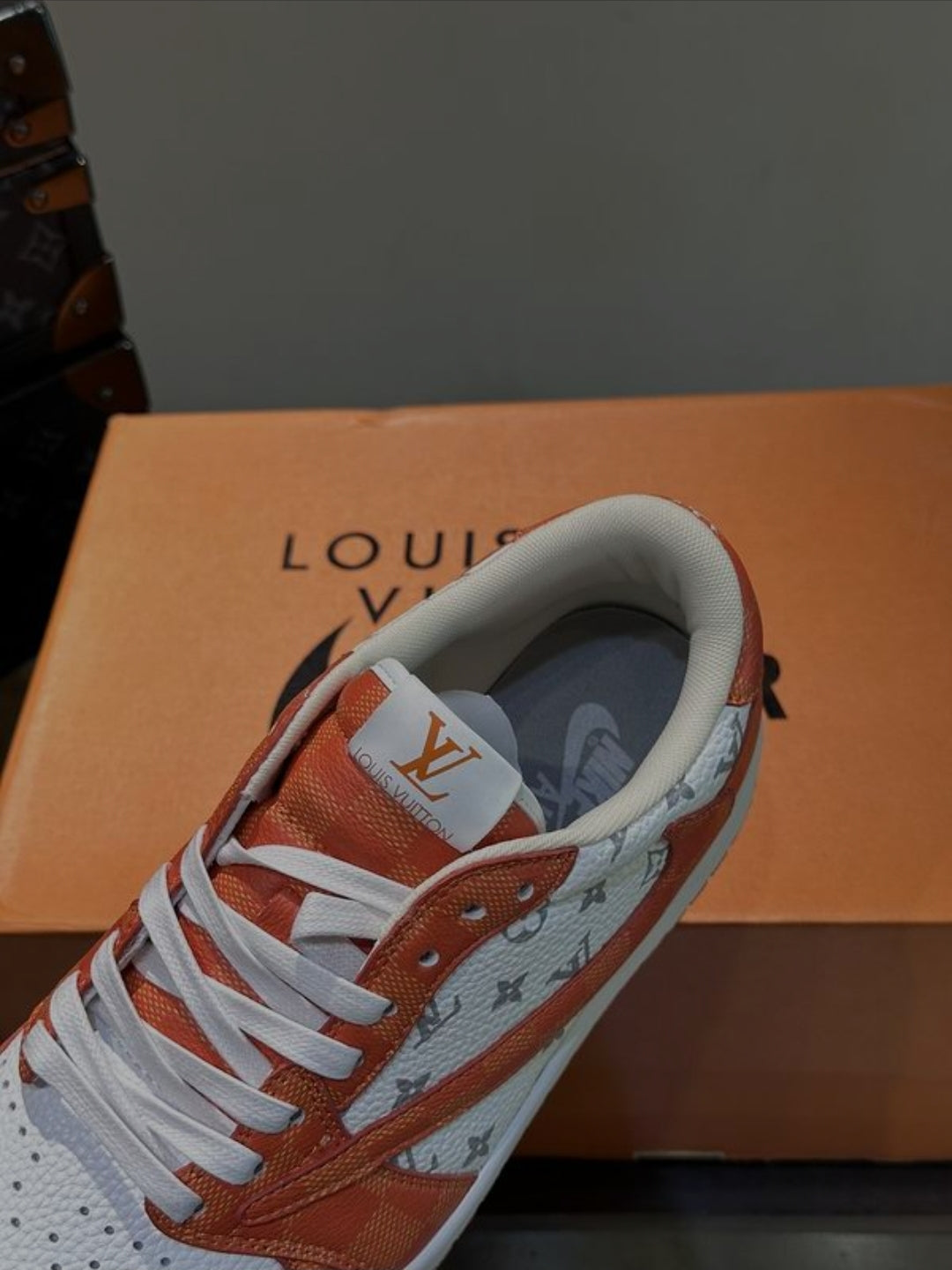 Nke×LV #Air Jordan 1