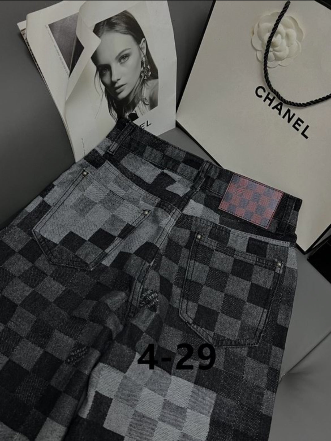 LV Damoflage Denim