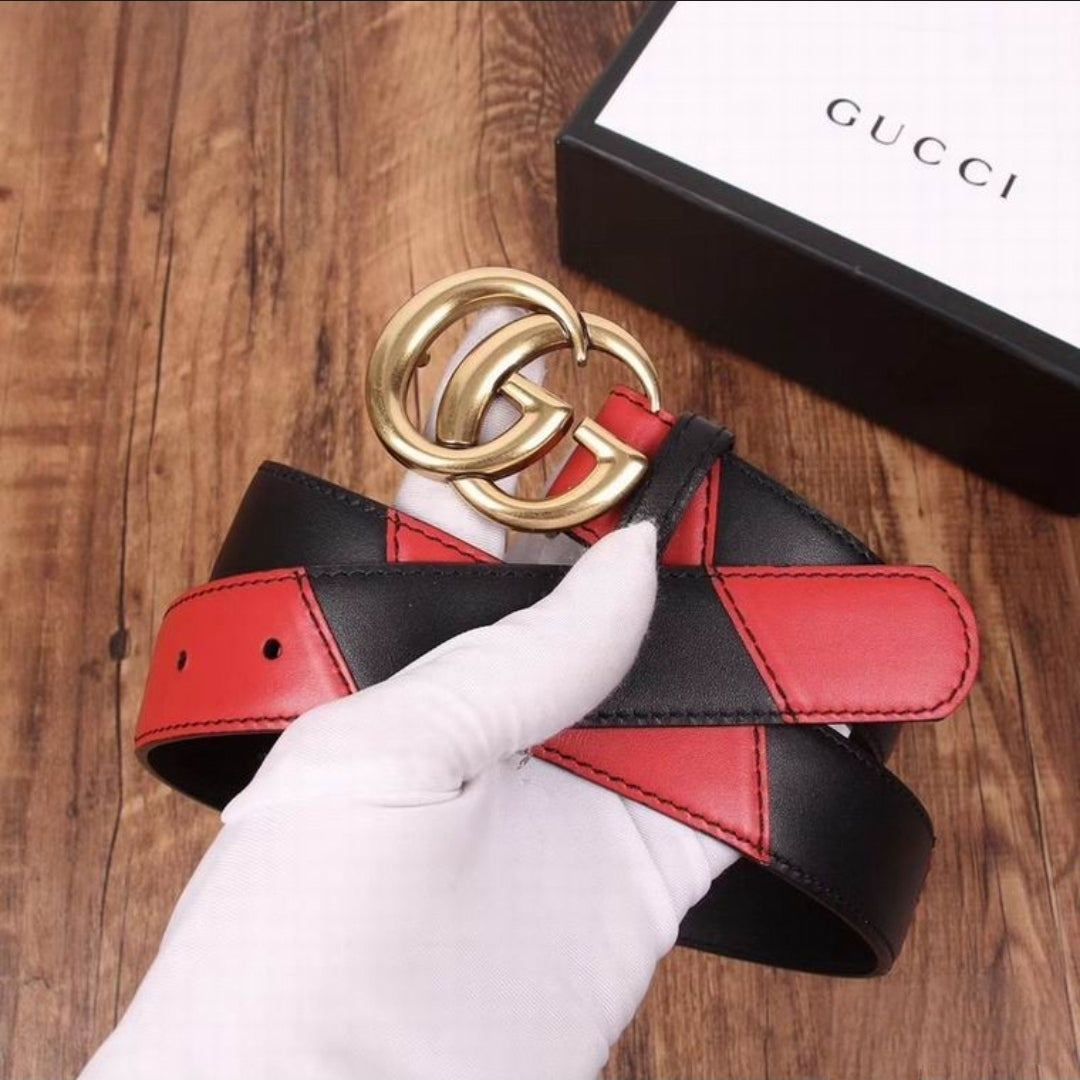 GG #Striped Marmont Belt (30)