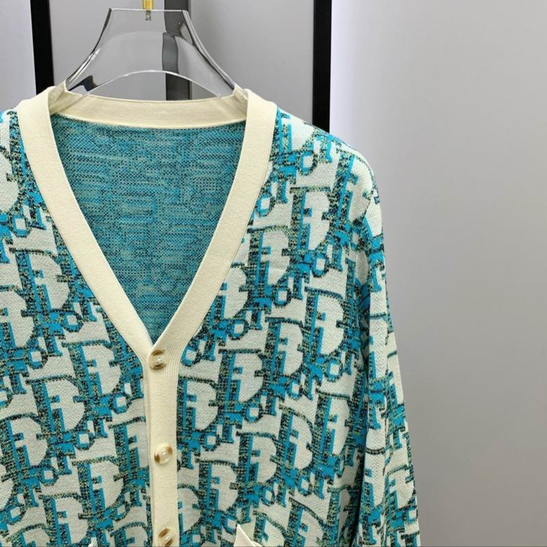CD #Oblique Cardigan