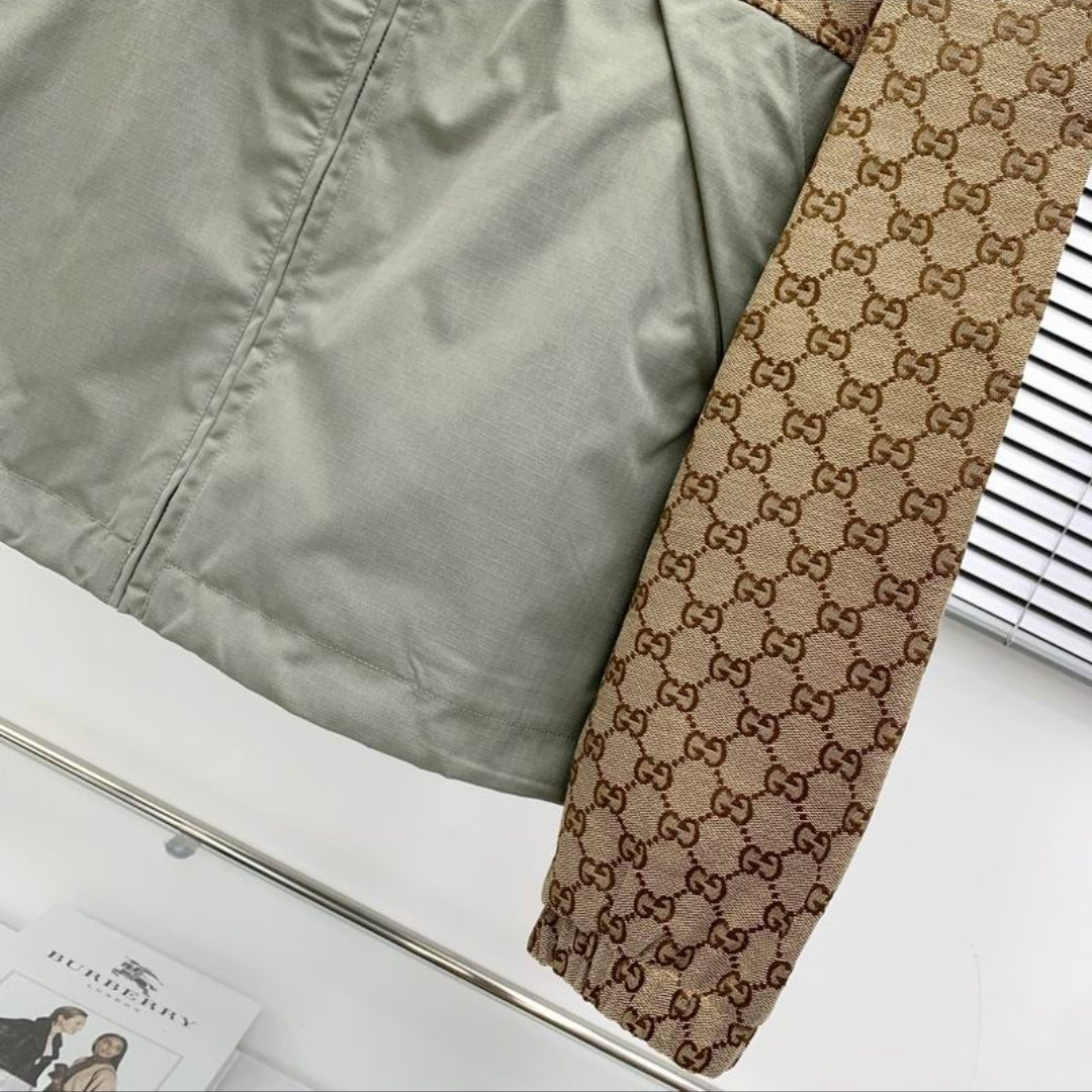 GG #Supreme Canvas Hooded Jacket