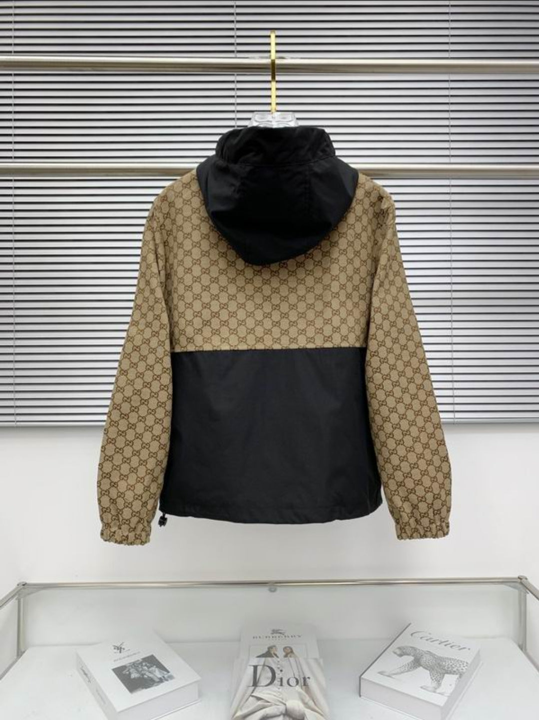 GG #Supreme Canvas Hooded Jacket