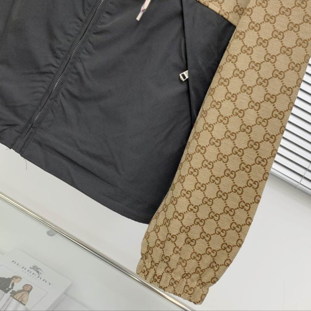 GG #Supreme Canvas Hooded Jacket
