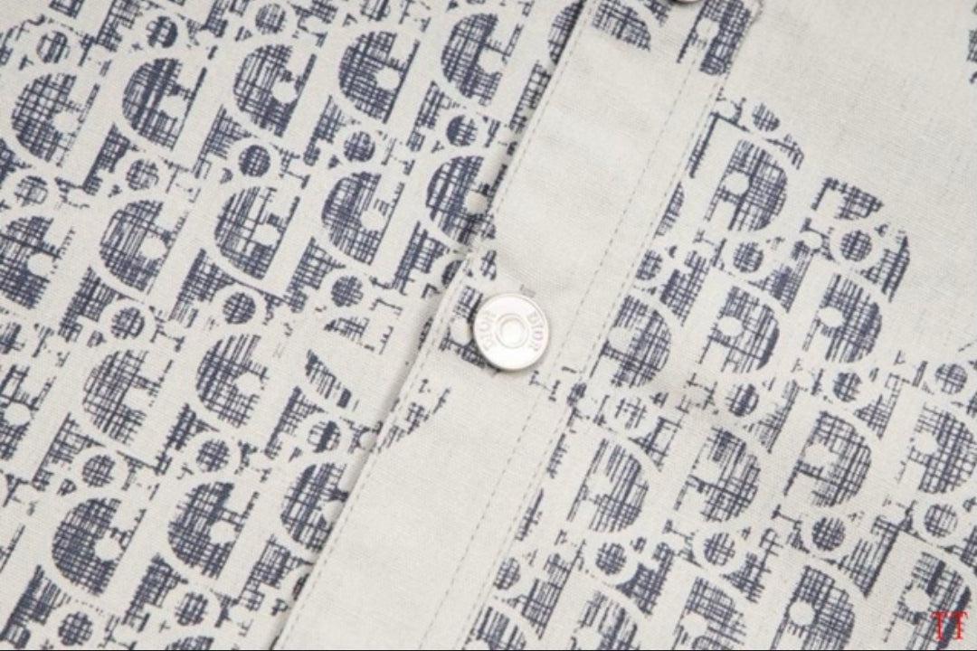 CD #Kasuri Bleached Overshirt