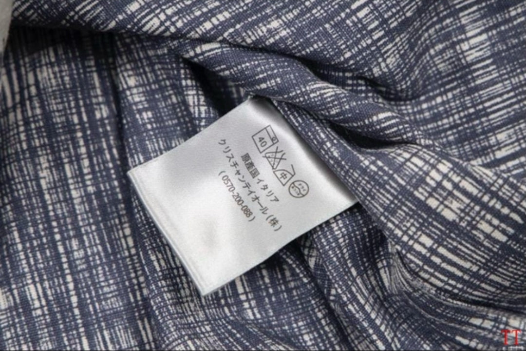 CD #Kasuri Bleached Overshirt