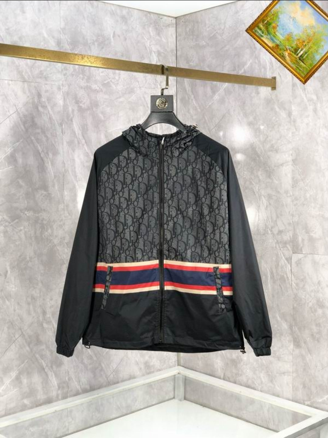 CD #Lightweight Oblique Jacket