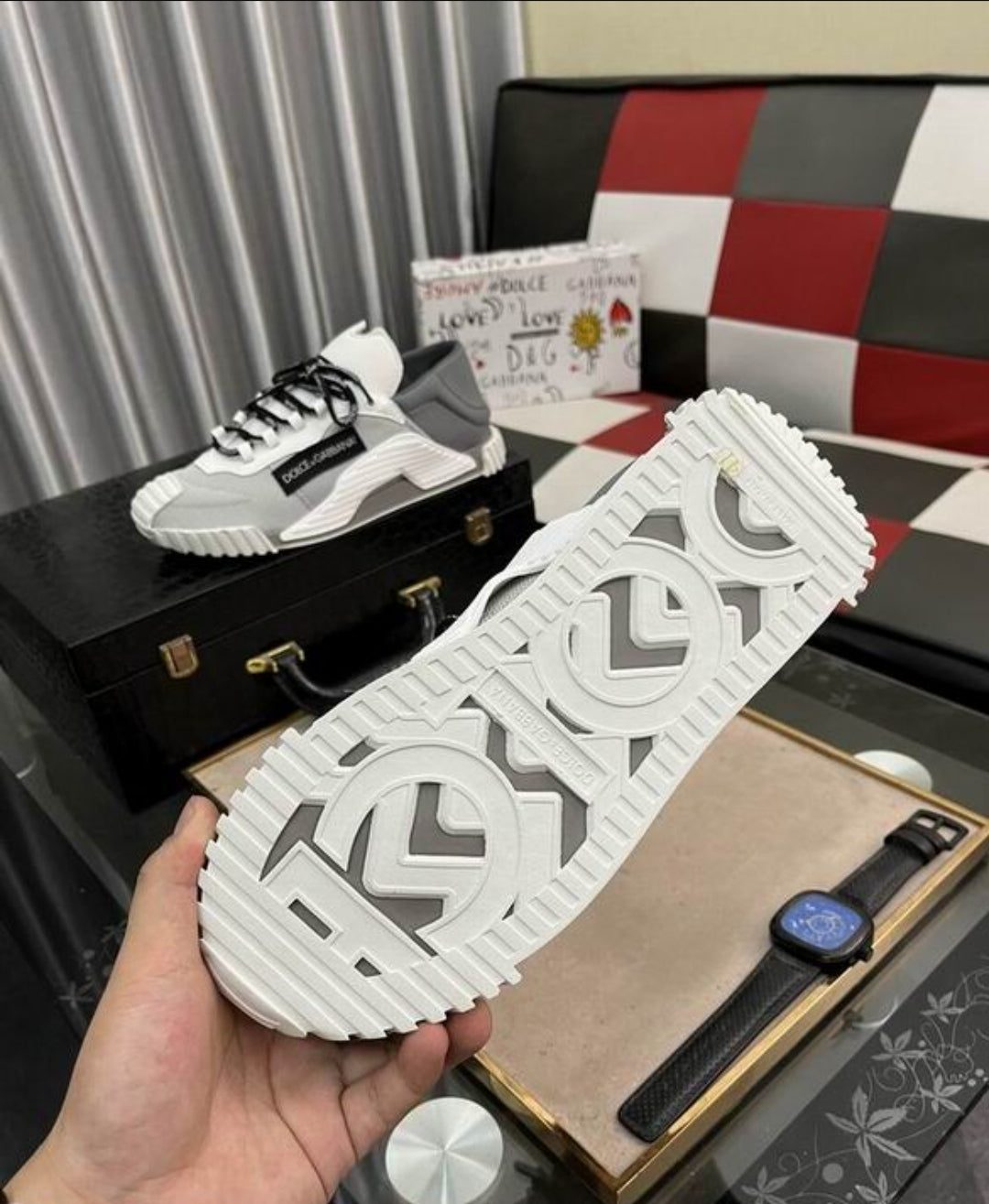 DG #Mix Material NS1 Sneakers