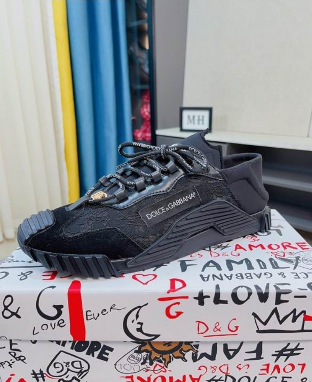 DG #Mix Material NS1 Sneakers