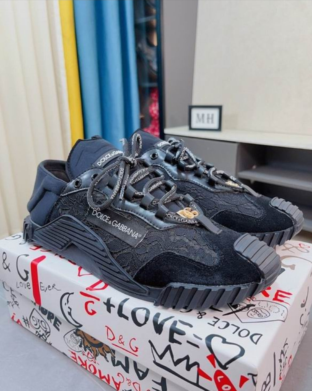 DG #Mix Material NS1 Sneakers