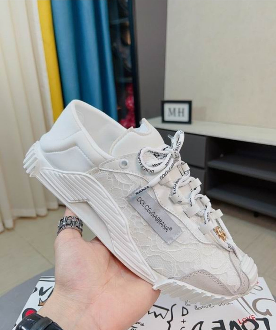 DG #Mix Material NS1 Sneakers