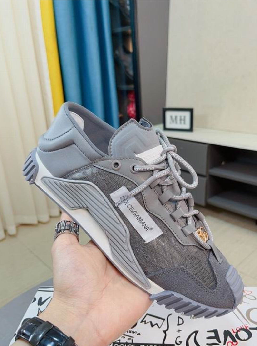 DG #Mix Material NS1 Sneakers