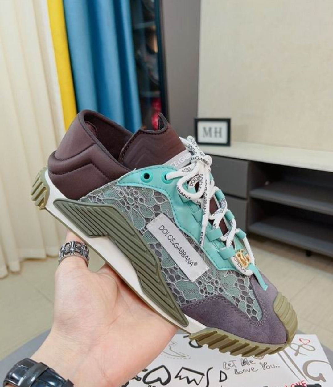 DG #Mix Material NS1 Sneakers